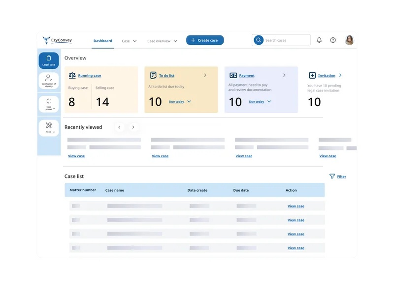 Lawyer's Dashboard Placeholder